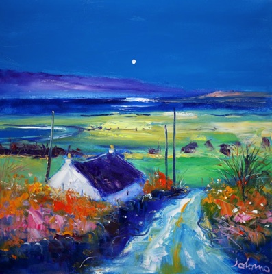 Moonrise over Bute 24x24